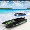 Volantexrc 2.4G 2CH 795-5 ATOMIC XS Mini RC Boat 30km/h Waterproof Reverse Water-Cooled Vehicles Models RTR Pool LakesToysBlack