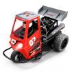 1/16 2.4G 2WD RC Tricycle Motorcycle LED Light Spray Stunt Vehicles Car Full Proportional High Speed RTR Two Battery