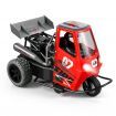 1/16 2.4G 2WD RC Tricycle Motorcycle LED Light Spray Stunt Vehicles Car Full Proportional High Speed RTR Two Battery