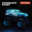 KYAMRC UJ99 1/20 2.4G 2WD Stunt RC Car LED Light Dancing Music 360 Rotation Off-Road Vehicles Remote Control Toys ModelsGreen