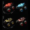 KYAMRC UJ99 1/20 2.4G 2WD Stunt RC Car LED Light Dancing Music 360 Rotation Off-Road Vehicles Remote Control Toys ModelsGreen