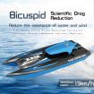 2.4G RC Boat Waterproof High Speed Racing Rechargeable Vehicles Ship Electric Radio Remote Control Toys Black