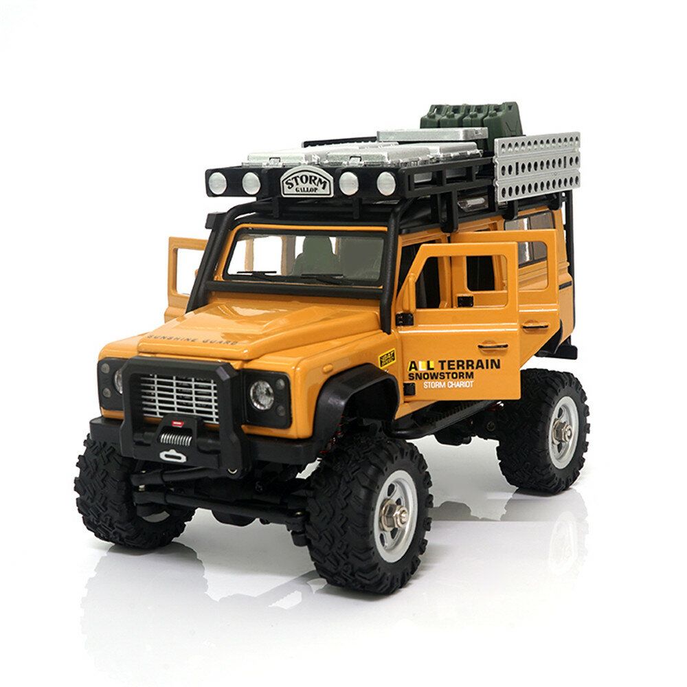 SG 2801 1/28 2.4G 4WD Simulation Model RC Car Army Desert Alloy Climbing Off Road Vehicle ModelsGreen