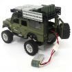 SG 2801 1/28 2.4G 4WD Simulation Model RC Car Army Desert Alloy Climbing Off Road Vehicle ModelsYellow