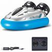 Updated Happycow 777-580 RC Hovercraft 2.4Ghz Remote Control RC Boat Ship Model Kids Toy GiftBlue