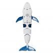 Upgrade Pool Toys Remote Control Whale Shark RC Boat Water Toys for Kids Remote Control Boat Indoor ToysBlack