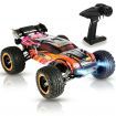 Two Batteries RTR 1/16 2.4G 4WD 45km/h Brushless Fast RC Cars Trucks Vehicles with Oil Filled Shock Absorber