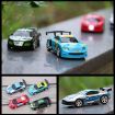 1/58 2.4G 4CH Electric Mini RC Car App Controlled Radio Remote Control Mini Racing Toys ModelBlack