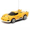 1/58 40MHZ 4CH Electric Mini RC Car w/ LED Light Radio Remote Control Racing Toys ModelGold