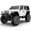 Two Batteries RTR 1/24 2.4G 4WD RC Car Rock Crawler LED Light Off-Road Climbing Monster Truck Vehicles Models Toys Black