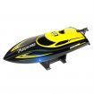 2.4G 4CH RC Boat High Speed LED Light Speedboat Waterproof 25km/h Electric Racing Vehicles Models Lakes Pools Orange