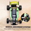 4DRC C8 RTR 1/20 2.4G 2WD RC Car Off-Road High Speed Monster Truck Vehicles All Terrain Remote Control Racing Models ToysGreen