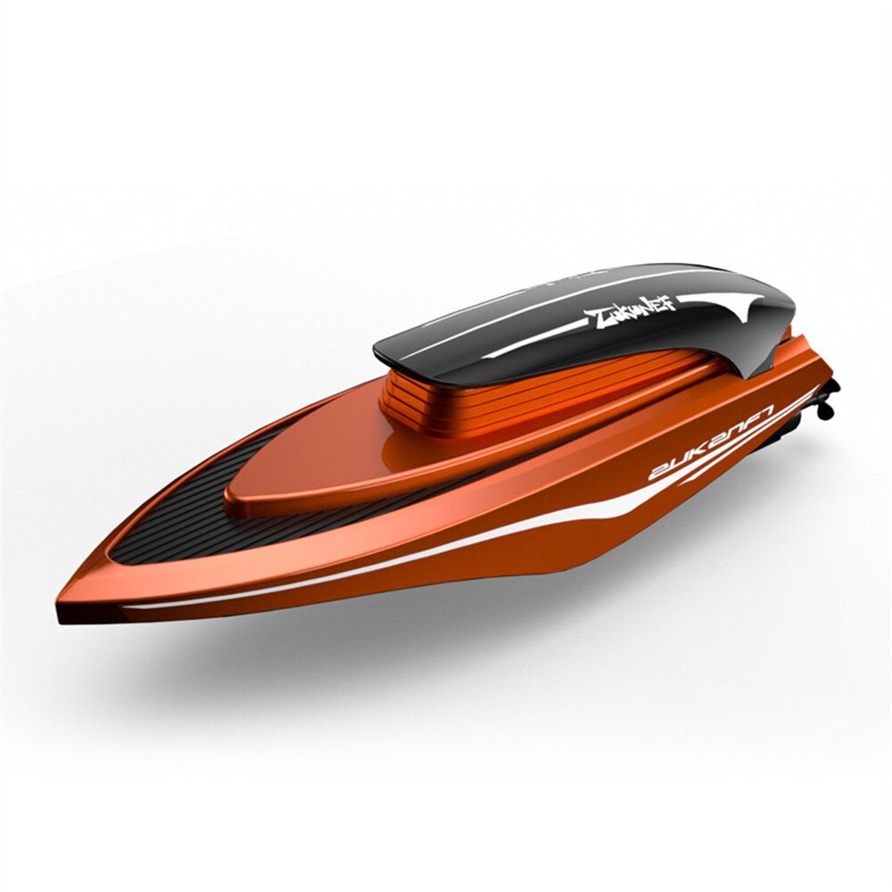 2.4G Mini RC Boat Electric Speedboat Waterproof 360 Rotation Model Children Summer Water Remote Control Vehicles Blue