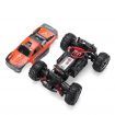 1/24 RC Racing Car 2.4G 4WD 40KM/H High Speed RC Crawler Monester Full Proportional Remote Control RC Vehicle Model Orange