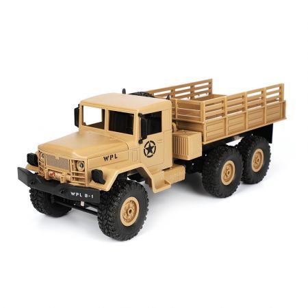WPL B16 1/16 2.4G 6WD Military Truck Crawler Off Road RC Car With Light RTRGreen