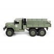 WPL B16 1/16 2.4G 6WD Military Truck Crawler Off Road RC Car With Light RTRGreen