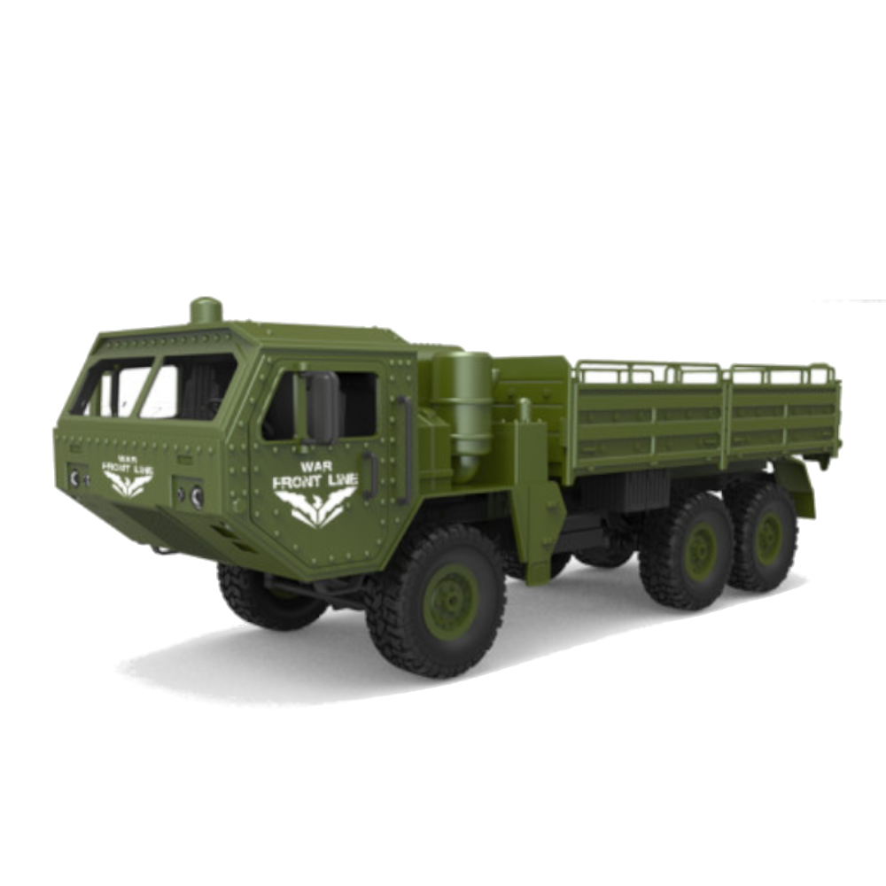 JJRC Q75 1/16 2.4G 6WD RC Car Military Truck Electric Off-Road Vehicles ...