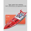 H11 2.4G 4CH RC Boat Vehicles Models High Speed Speedboat Waterproof 20km/h Electric Racing Lakes Pools Remote Control ToysBlue