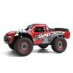 2.4G 4WD Brushed Brushless RC Car Short Course Vehicle Models Full Proportional ControlBrushless Orange B Two Batteries