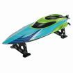 2.4G RC Boat Fast High Speed Capsized Reset LED Light Water Model Remote Control RTR Pools Lakes Racing One Battery Silver