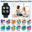 Smart Watch for Kids,Kids Smart Watch Boys Toys with 26 Puzzle Games,Touch Screen,HD Camera,Alarm Clock,Birthday Gift,Ages 3+ (Black)
