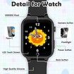 Smart Watch for Kids,Kids Smart Watch Boys Toys with 26 Puzzle Games,Touch Screen,HD Camera,Alarm Clock,Birthday Gift,Ages 3+ (Black)