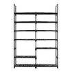 Shoe Rack 7 Tiers Storage Shelving 30 Pairs Shoes Boots Organiser Entryway Closet Cabinet DIY Display Stand Shelves Space Saving Unit Metal