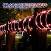 Solar Rope Lights Outdoor Waterproof LED 100pcs String Lighting Candy Colour Decoration Holiday Christmas Party Home