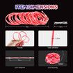 Solar Rope Lights Outdoor Waterproof LED 100pcs String Lighting Candy Colour Decoration Holiday Christmas Party Home