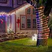 Solar Rope Lights Outdoor Waterproof LED 100pcs String Lighting Candy Colour Decoration Holiday Christmas Party Home