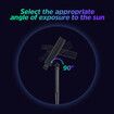 LED Solar Meteor Shower Rain Drop String Lights Xmas Falling Star Tree Decor Night Outdoor Christmas Garden Waterproof