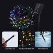 Solar Fairy String Light LED Xmas Falling Tree Decoration Christmas Garden Bedroom Waterproof Outdoor Indoor