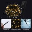 Solar Fairy String Light LED Xmas Falling Tree Decoration Colourful Christmas Garden Bedroom Waterproof Outdoor Indoor