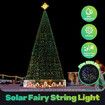 Solar Fairy String Light LED Xmas Falling Twinkle Tree Decoration Christmas Garden Bedroom Waterproof Outdoor Indoor