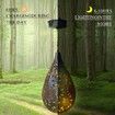 Solar Lantern for Outdoors, Garden Decoration Hanging Solar Light for Outdoor Walkways