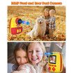 Instant Camera for Kids,Kids Print,Best Digital Toys Gifts Age3+ Boys Girls,26MP Video with Print Paper,32GB SD Card (Yellow)