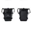 8L Motorcycle Waterproof Tail Bag Motorcycle Bumper Bag Motor Travel Storage Bag (BLACK, 8L)