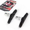 2 Pairs Bike Brake Pads Set, Road Mountain Bicycle V-Brake Blocks Shoes with Hex Nut and Shims, No Noise No Skid, 70mm (2 Pairs)