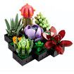 Succulent Plant Building Blocks, 771 Pieces Succulent Building Blocks Toy for Kids Home Decoration