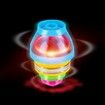 2pcs LED Light Up Flashing UFO Spinning Tops with Gyroscope Novelty Bulk Toys Party Favors