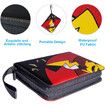 Card Binder for Pokemon Cards, 4-Pocket Portable Card Collector Album Holder Book Fits 400 Cards with 50 Removable Sleeves