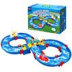 Water Way Toys 50 PCS DIY Play Table Building Blocks Aquaplay Park Canal Set Pool Summer Outdoor Beach Activity Kids