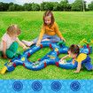 Water Way Toys 76 PCS DIY Play Table Building Blocks Aquaplay Park Canal Set Pool Summer Outdoor Beach Activity Kids