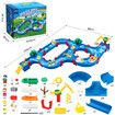 Water Way Toys 76 PCS DIY Play Table Building Blocks Aquaplay Park Canal Set Pool Summer Outdoor Beach Activity Kids