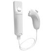 Wii Controller Motion Plus with Nunchuck,Wii Remote Controller Compatible with Nintendo Wii/Wii U with Wrist Strap and Case,White