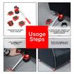 5pcs New Heavy Duty Furniture Lifter Transport Tool Furniture Mover set 4 Sliders 1 Wheel Bar for Lifting Moving Furniture Helper