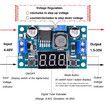 2PCS LM2596 DC to DC Voltage Regulator 4-40V to 1.5-35V Buck Converter with LED Display