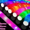 24 Pack Light up Pop Tubes,Glow Sticks Toddler Sensory Toys,Kids Glow in Dark Party Favor Supplies Decoration