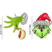 Christmas Women's Earrings Green Monster Shape New Year Best Gift Decoration