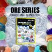 Rock Collection Advent Calendar 2023 with 24 Gemstones, Complete Gem and Fossil Collection Christmas Countdown Calendar